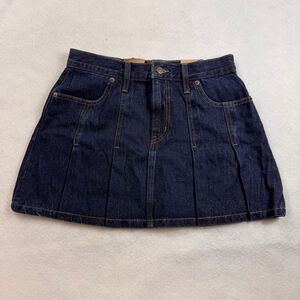 Levi's pleated denim skirt